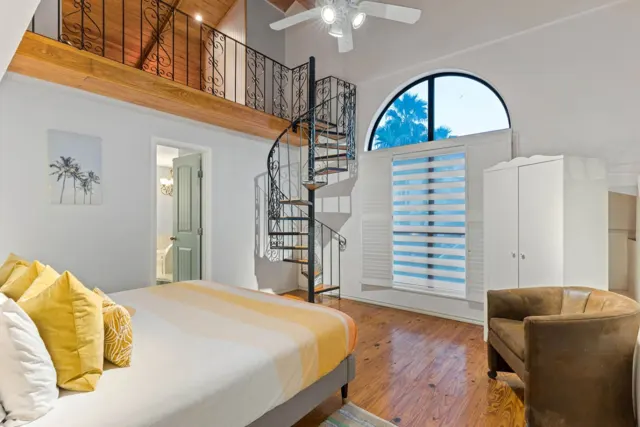 The Self-Sustainable Beach House, South Padre Island, TX vacation rental: 2nd Floor Master Bedroom