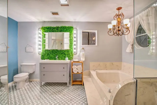The Self-Sustainable Beach House, South Padre Island, TX vacation rental: 2nd Floor Master Bathroom