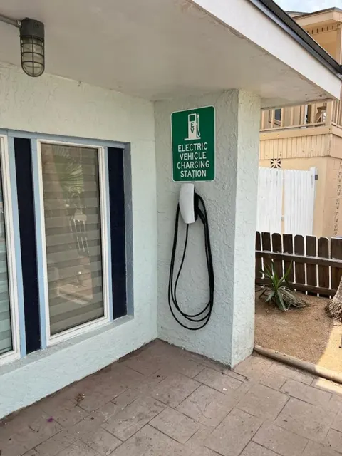 The Self-Sustainable Beach House, South Padre Island, TX vacation rental: EV Vehicles Charging Station (Free)